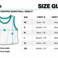 Off the Grid - Women's Crop Basketball Jersey